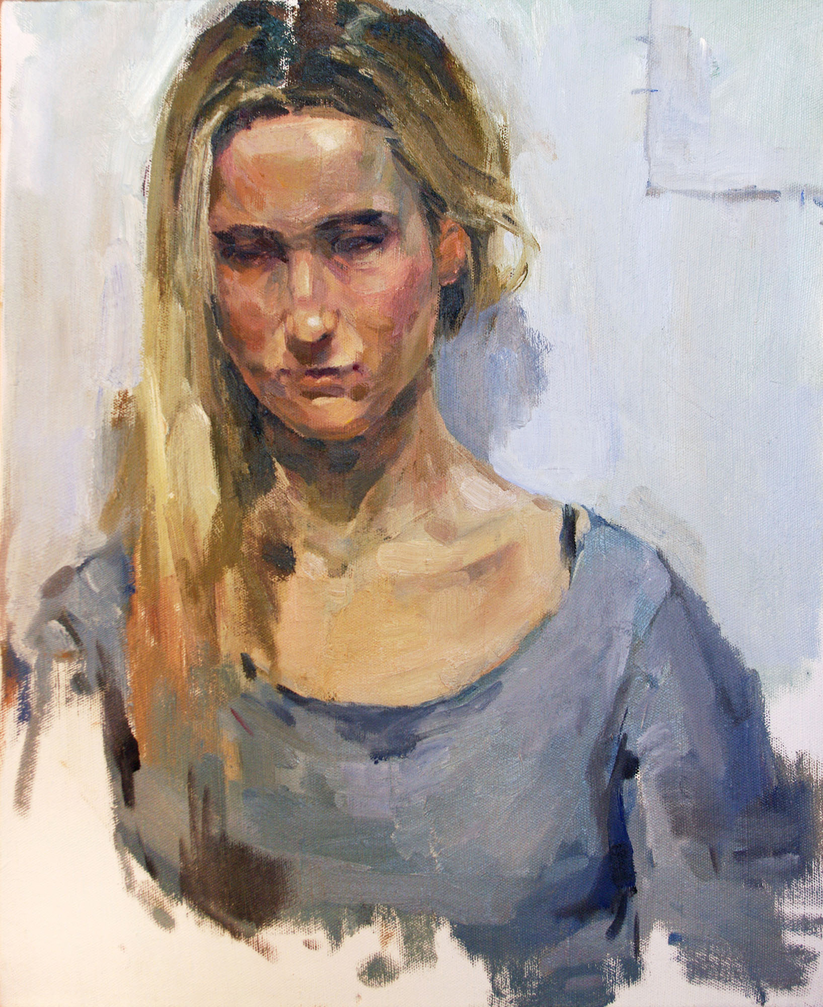 Portrait Live Model Study 1