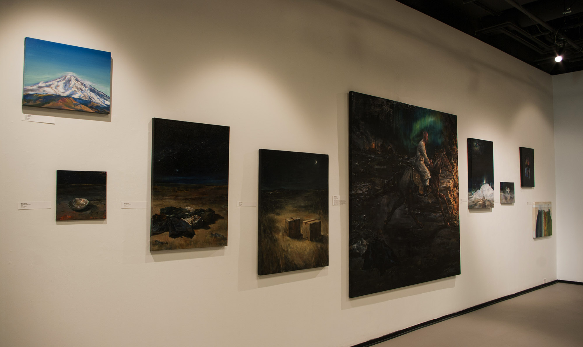 Exhibition View, West wall